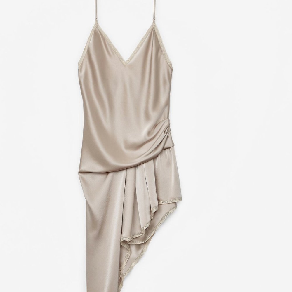 AlexanderWang Asymmetric Cami Dress